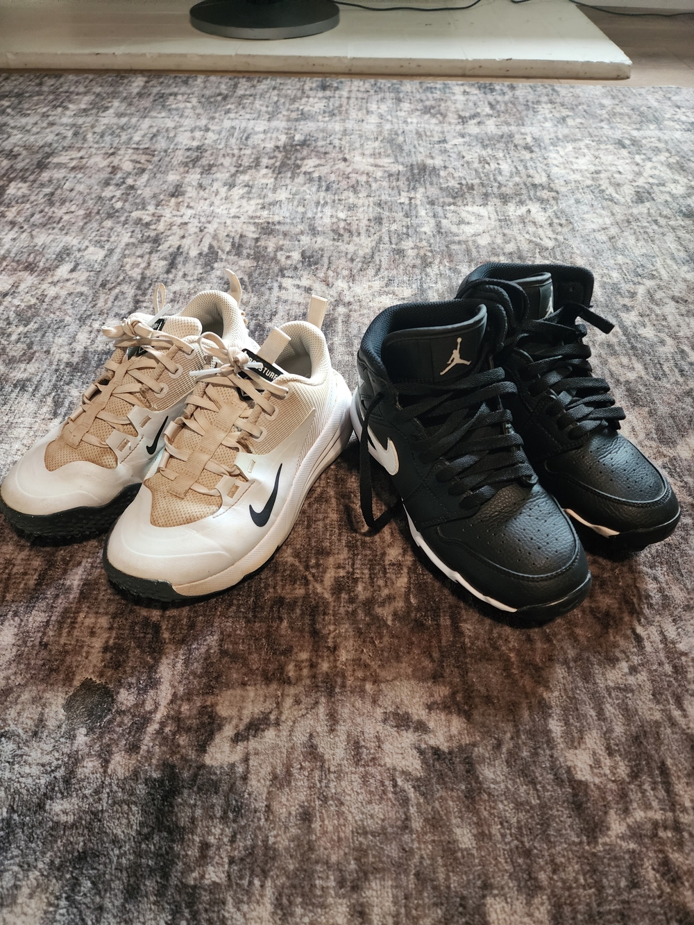 2 Pair- Nike Kids Cleats And Crossturf Trainers
